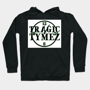 Tragic Tymez White, Green, and Black Hoodie